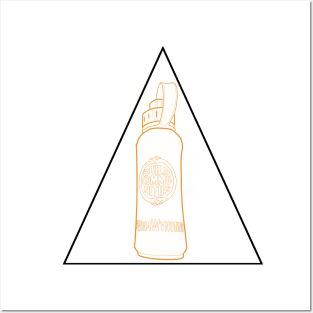 Dom Bottle - Triangle Posters and Art